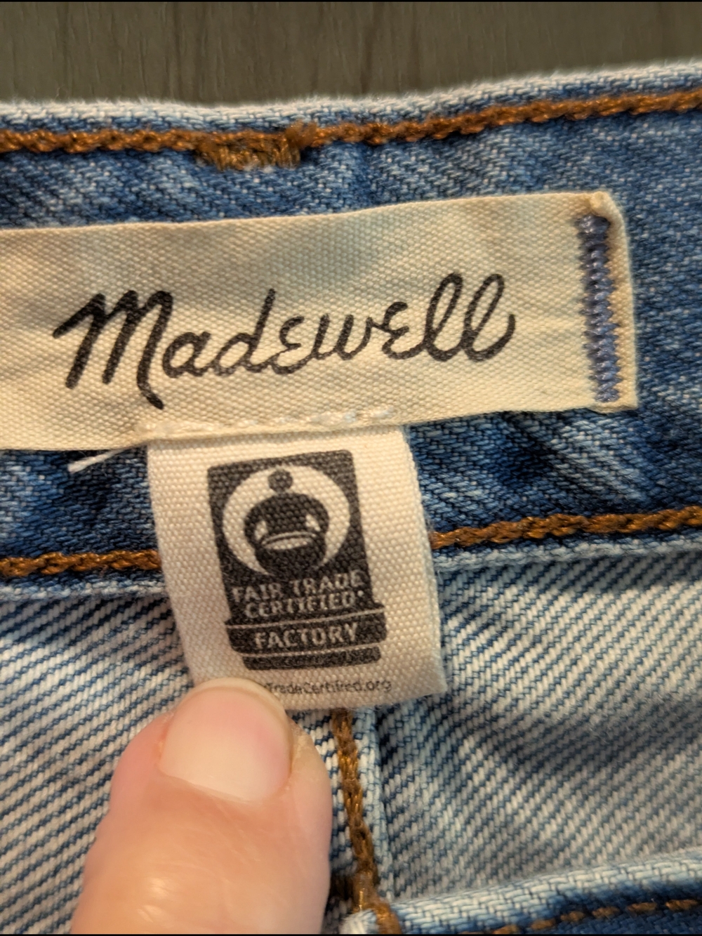 Madewell Light Blue Denim Wide-Leg Jeans